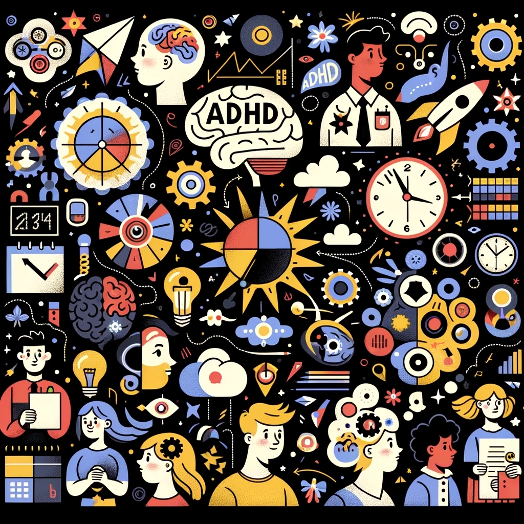 ADHD A brainworkup logo for ADHD.
